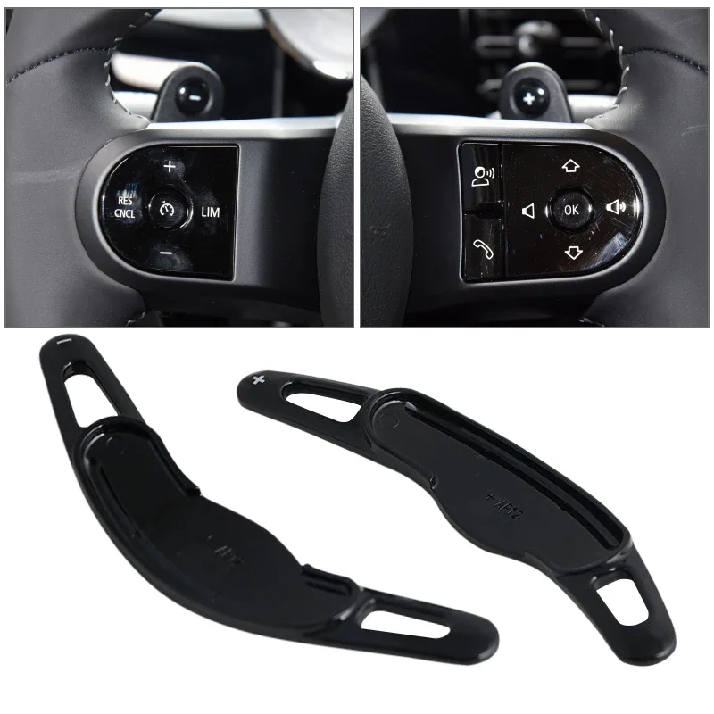 Car Steering Wheel Shift Paddles For MINI MK3 F54 F55 F56 F57 F60 CLUBMAN Cooper S ONE JCW DSG Paddle Extension