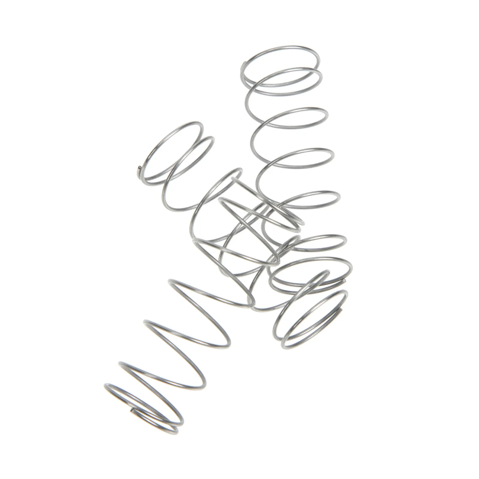 3Pcs Trumpet Button Components Stainless Steel Spring Replacement Kit Wear Resistant Portable for Brass Instrument Maintenance