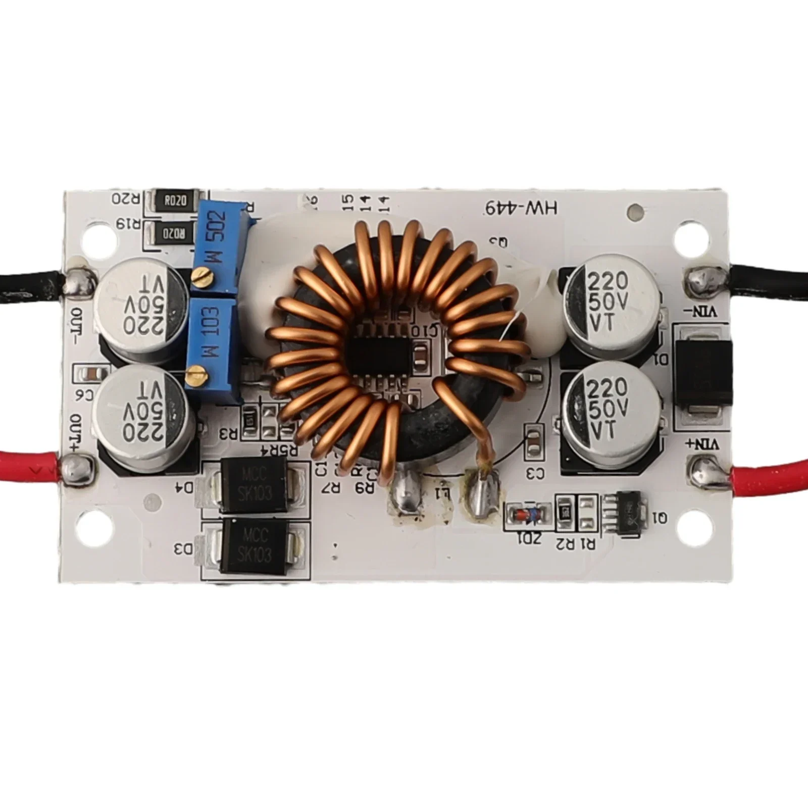 Boost Converter Current Power Supply DIY Power Supply Lightweight Non-isolated Step-up 0-6A DC 8-48v To DC 12-50V