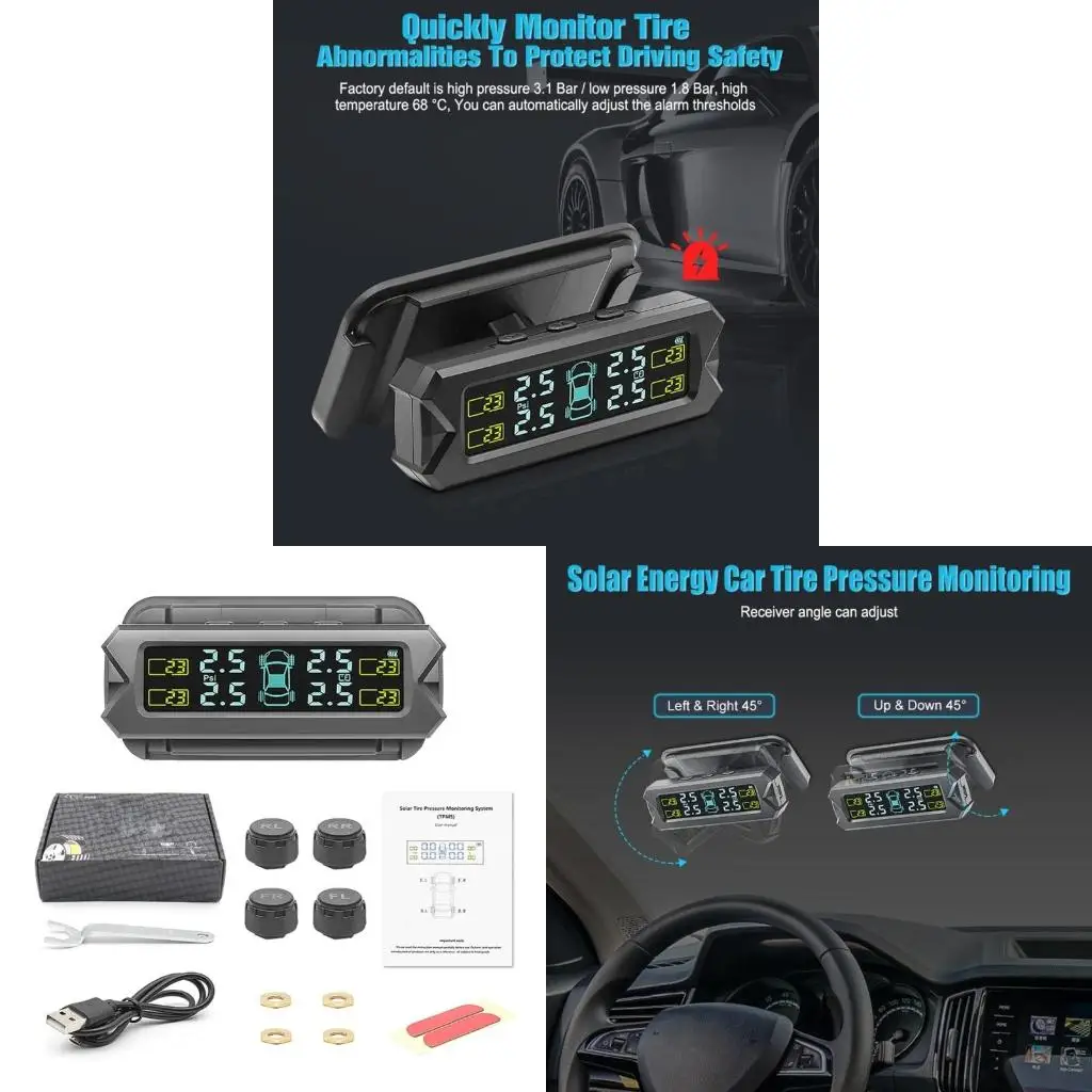 

Погода для экологически чистого мониторинга давления на солнечные шины для безопасного вождения в любую погоду в любую погоду на