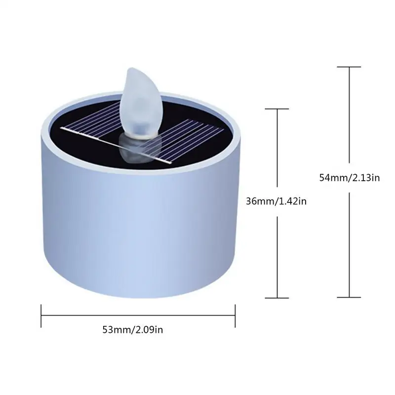 Солнечные свечи, мерцающие водонепроницаемые свечи, многоразовые Чайные свечи, беспламенные солнечные свечи для кемпинга, дома, бара, кафе