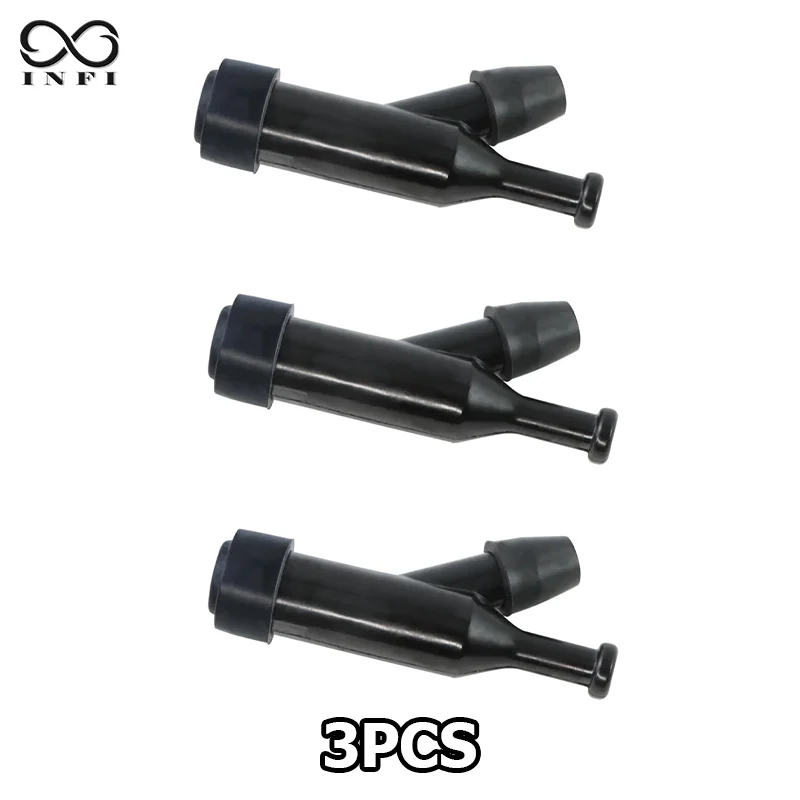 3pcs GX160 Spark Plug Boot Cap, Compatible with Honda GX Series, Fit for Champion Predator 196cc 212cc 420cc, OEM Replacement