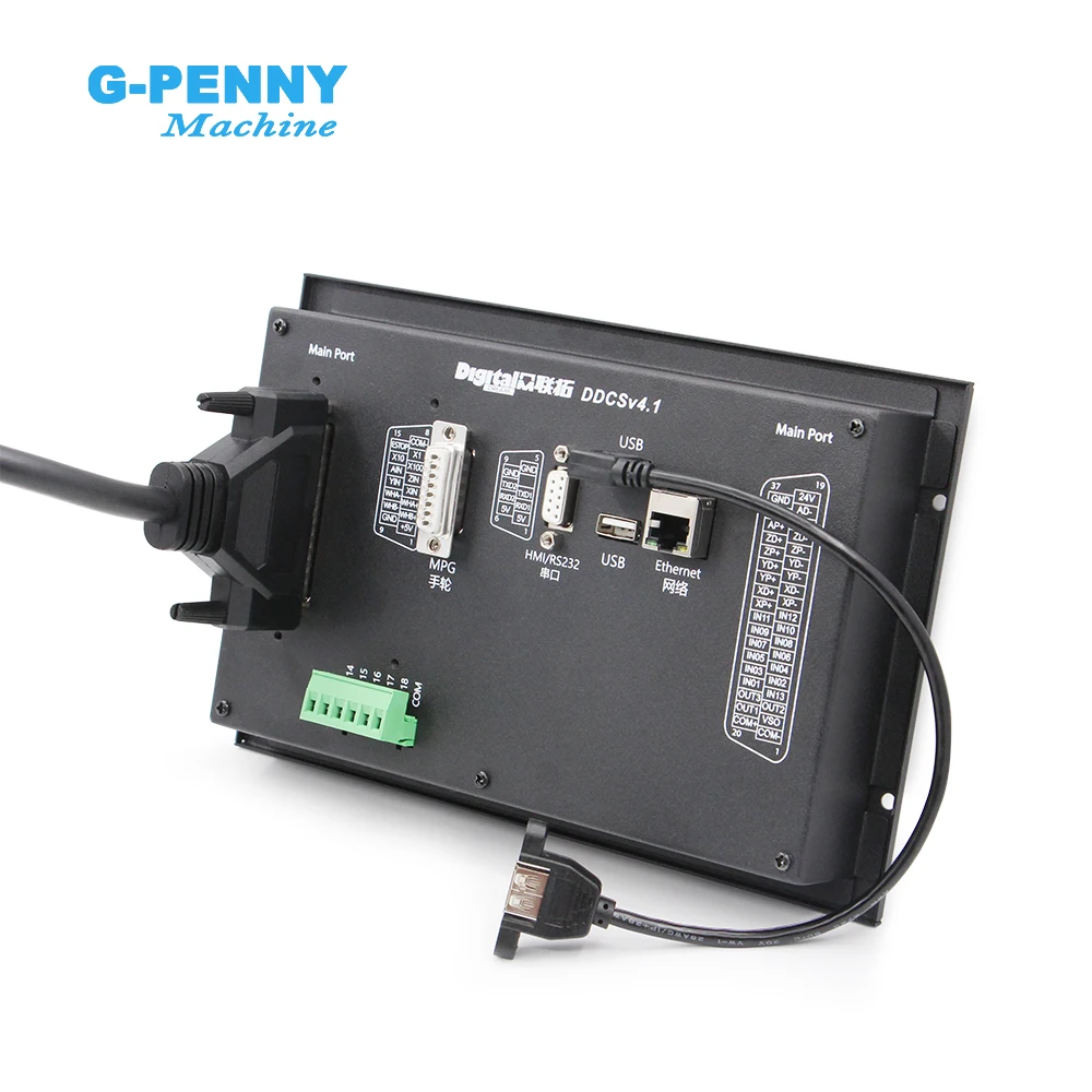 Imagem -04 - G-penny-nova Chegada Ddccsv4.1 Controlador de Movimento Offline Suporte Eixos Eixos Usb Interface do Controlador Cnc