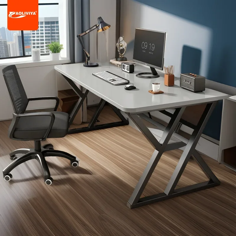 

Aoliviya Computer Desk Desktop Home E-Sports Simple Modern Desk Study Student Writing Desk Workbench