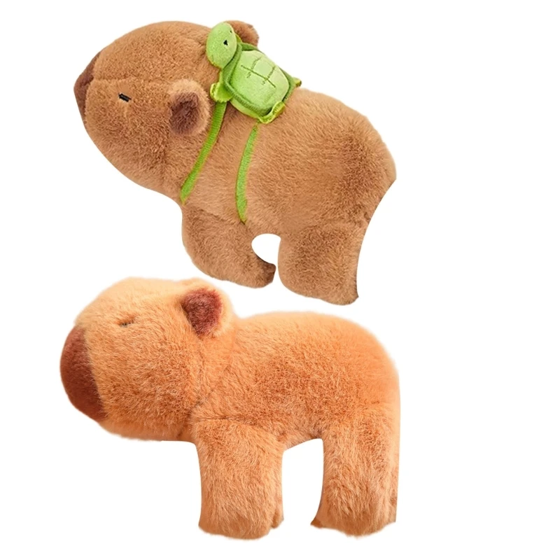 Capybara Backpack Plush Animal Toy Wristband for Party Gift Fashion Jewelry Cartoon Bracelet Toy for Party