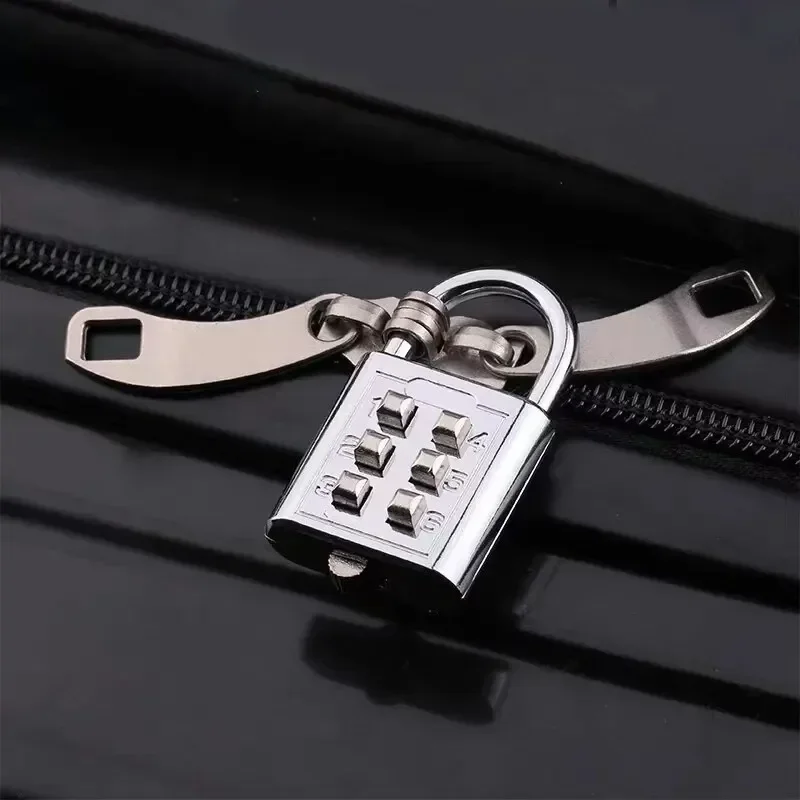 Preset Code High-Quality Aftermarket Eight-digit Button Zinc Alloy Password Lock School Airport Backpack Travel Lock Waterproof