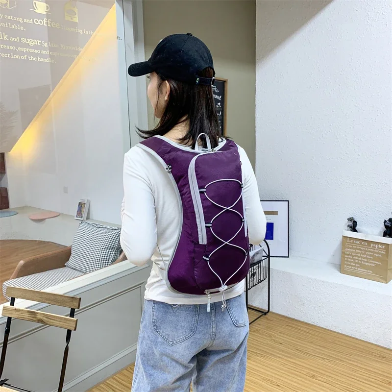Women's Backpacks Large High Capacity Multi-function Mini Handbag Climbing Bags With Fashionable Pockets Zipper For Shopping