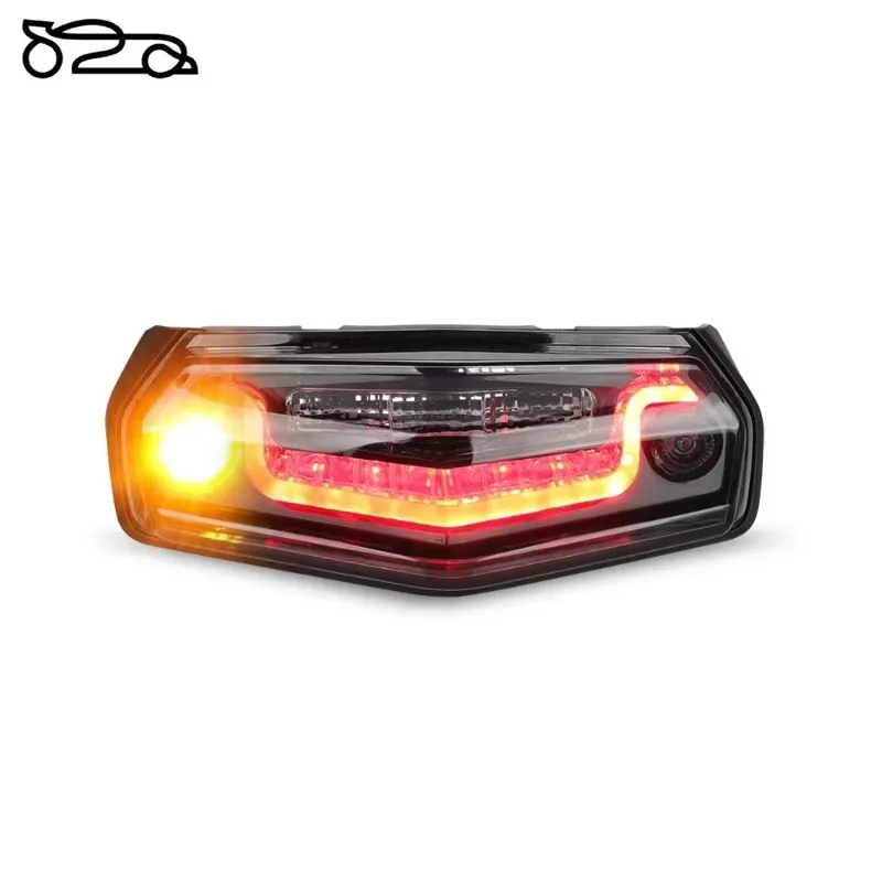 for Yamaha Tenere 700 2021/2022/2023 Integrated Light Emitting Diode Tail Light Integrated Smoke Light Emitting Diode Integrated