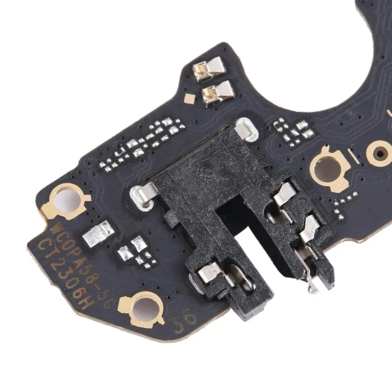 Placa de porta de carregamento para peças de reposição de reparo de celular OPPO A58