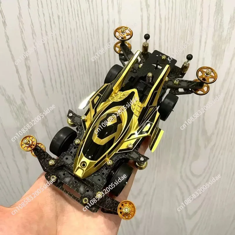 MS Built-in Shock Mini 4WD Car AT Front Single Spear Tail High Precision Competition Modified Vehicle
