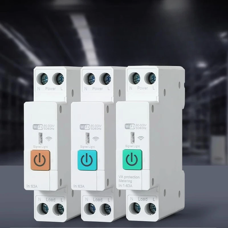 

The latest wifi smart circuit breaker, mobile phone remote control wireless timing remote control switch intelligent air on