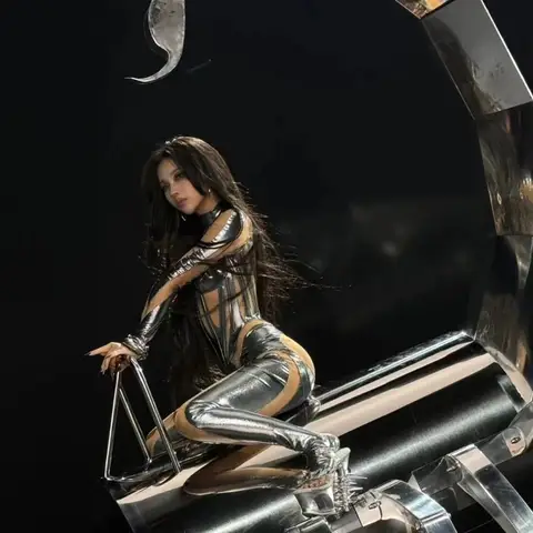 Deus Ex Machina Jumpsuit Dance Costume Future Design Sense Bodysuit Gogo Dancer Costume Women Rave Outfit