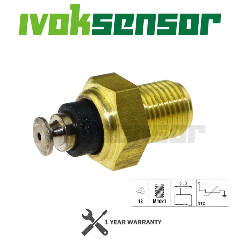 M10x1 Coolant Temperature Temp Sensor Sender For Audi 80 90 100 200 4000 5000 Coupe Quattro 049919501A