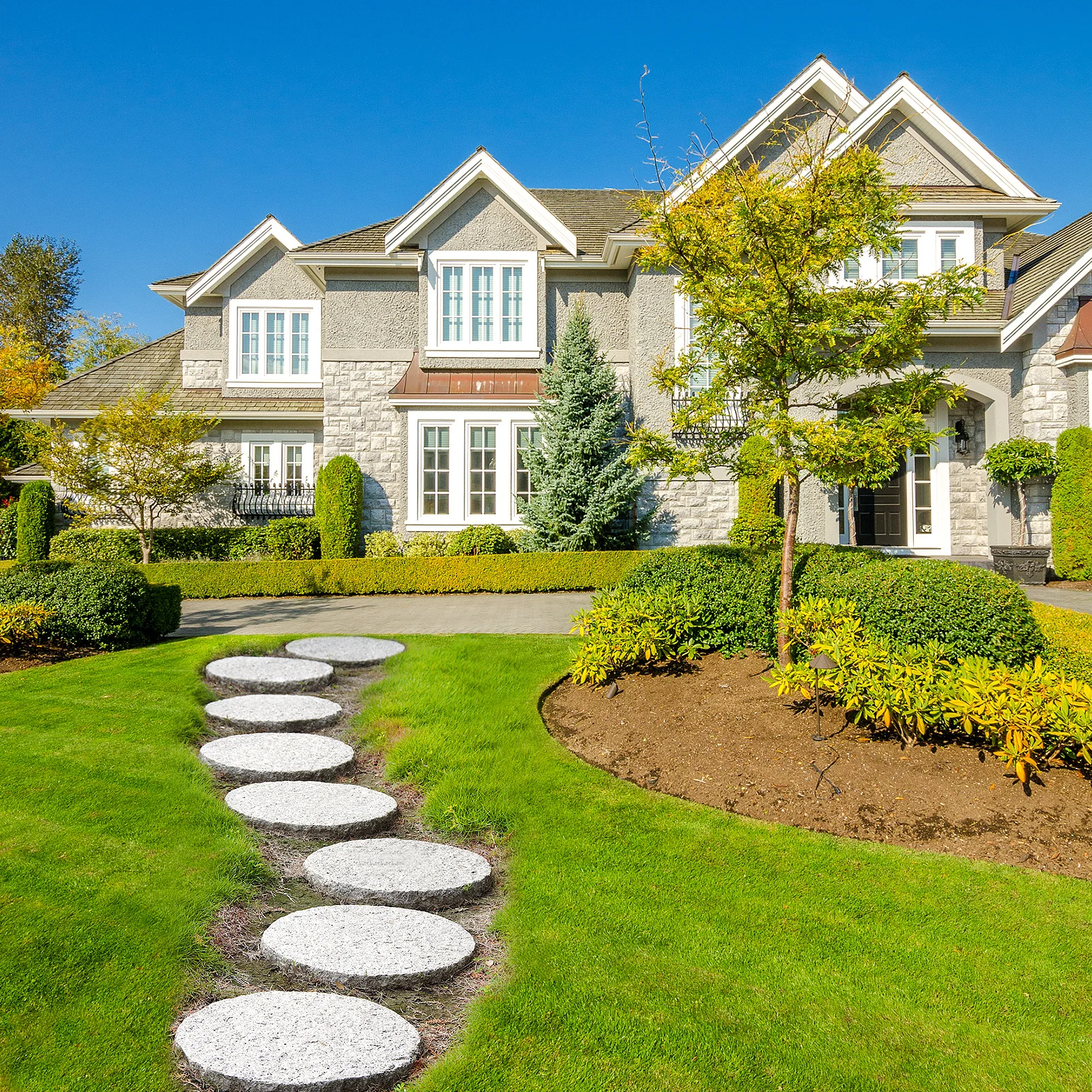 

2pcs Round Mold Reusable Plastic Brick Stone Mold For Diy Concrete Paver Garden Path Walkway Making Durable Hard Strength