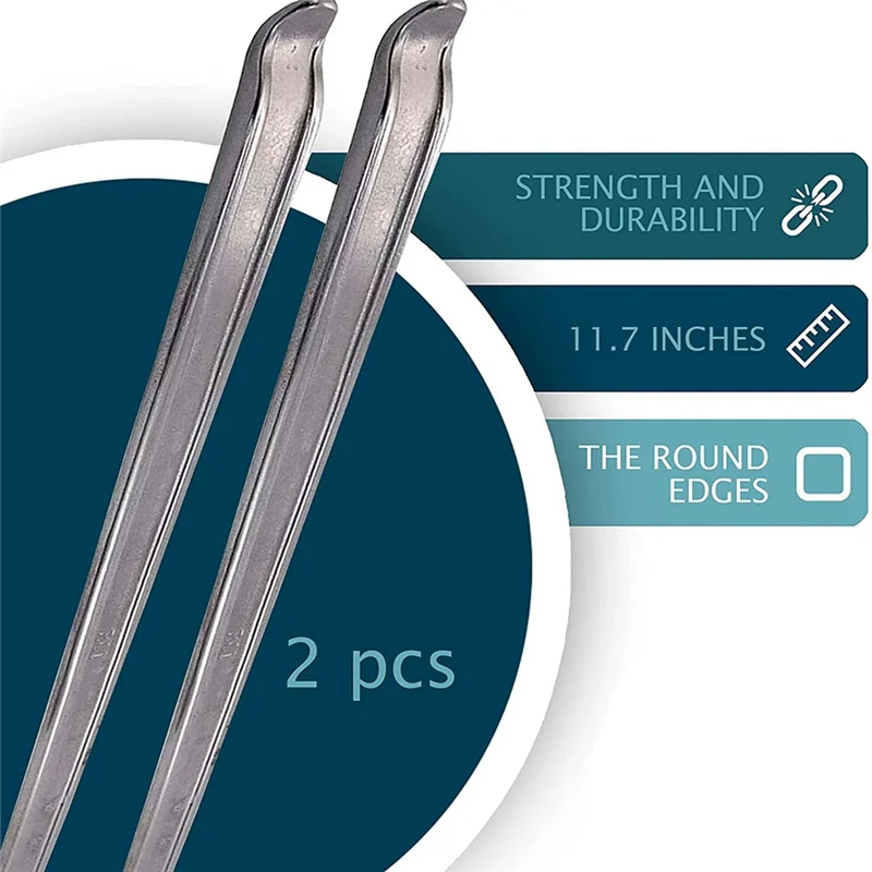 AT77 Tire Spoons Changing Tire Lever Bar Set Tire Repair Tool Kit Rim Lifter Tire Changer for Motorcycle Bike Scooter Bicycle