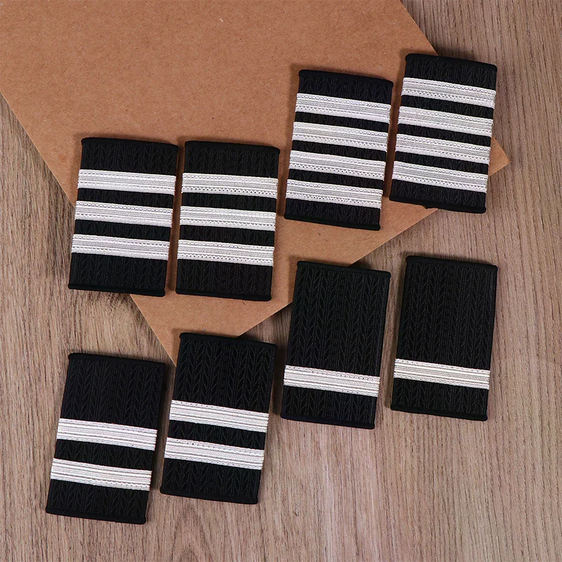 1pair Clothing Decor Epaulettes Shirts Professional Uniform Epaulets Craft Shoulder Badges Garment Diy Accessories