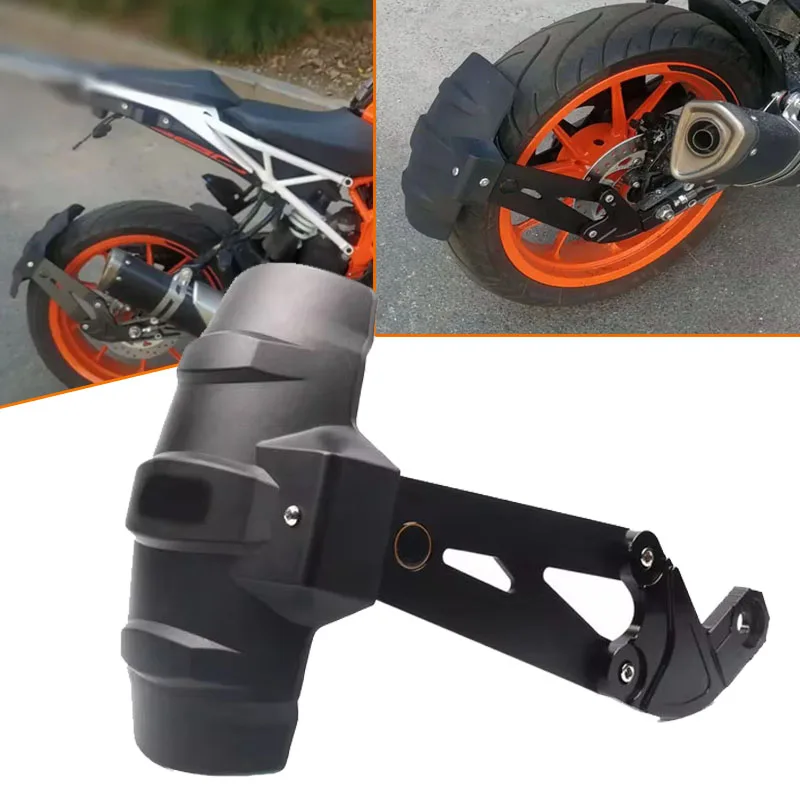 

Motorcycle Rear Fender Mudguard Wheel Hugger Splash Guard CNC bracket For DUKE390 DUKE250 DUKE 390 250 2017-2023 2019 2018