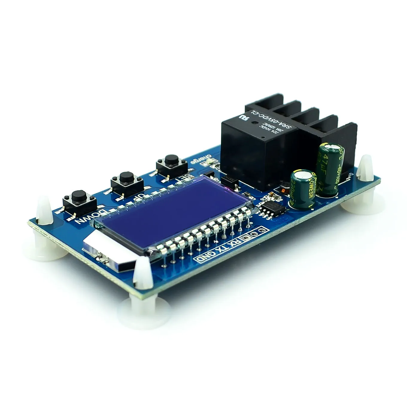 6-60v 10A Lithium Battery Charge Control Module Controller Protection Board with Overcharge Protection Switch XY-L10A