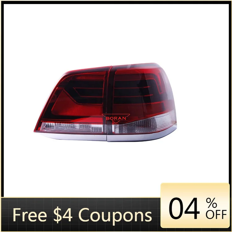 

High quality hot sellingNew LED Tail Lights Assembly for ToyotaS Land Cruiser LC200 2016-2021 Rear Brake Stop Lamp