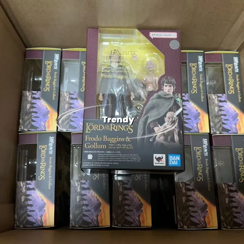 Bandai S.H.Figuarts Aragorn (Señor de los Anillos) Frodo Baggins & Gollum (El Señor de los Anillos) Modelo Premium Regalo