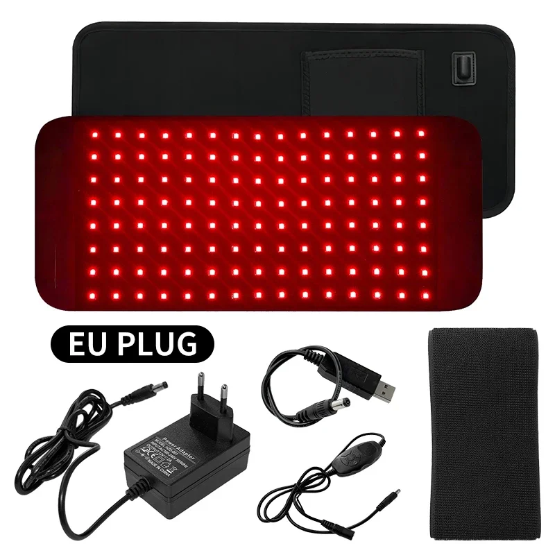 

Customizable Therapy 120Pcs LED Red Light Belt 660nm&850nm Infrared Light Therapy Pad for Body Relief care Fatigue
