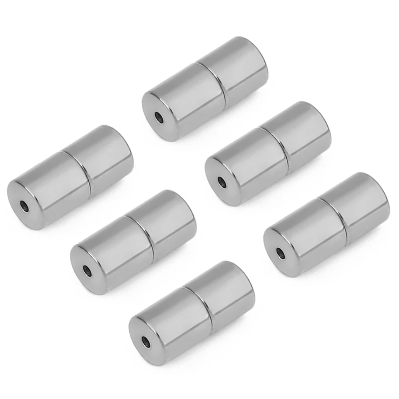 2pcs PVD Never Fade Stainless Steel Screw Clasps Necklace Hooks End Connectors Spiral Clasps For Bracelets Jewelry Accessories #5