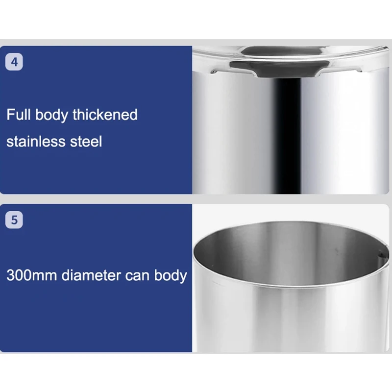 Vertical Portable Stainless Steel Pot Sterilizer Autoclave Fully Automatic High Temperature Pressure Steam Pot 18L/24L