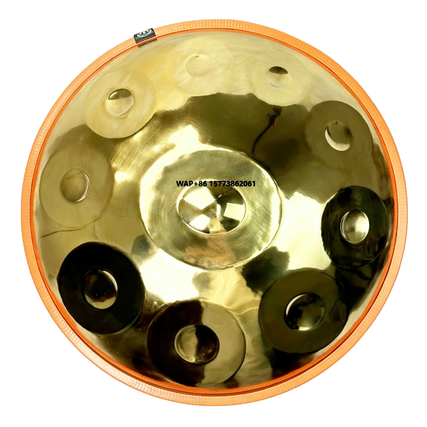 OEM Custom 9-Note Handpan Drum Instrument 432/440hz D Minor Krud Stainless Steel Includes Case Stand for Beginners