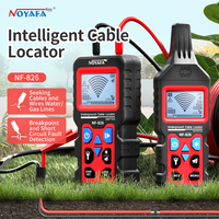 Noyafa NF-826 Wire Tracker Portable Telephone Cable Locator Underground Pipe Detector Professional Cable Finder