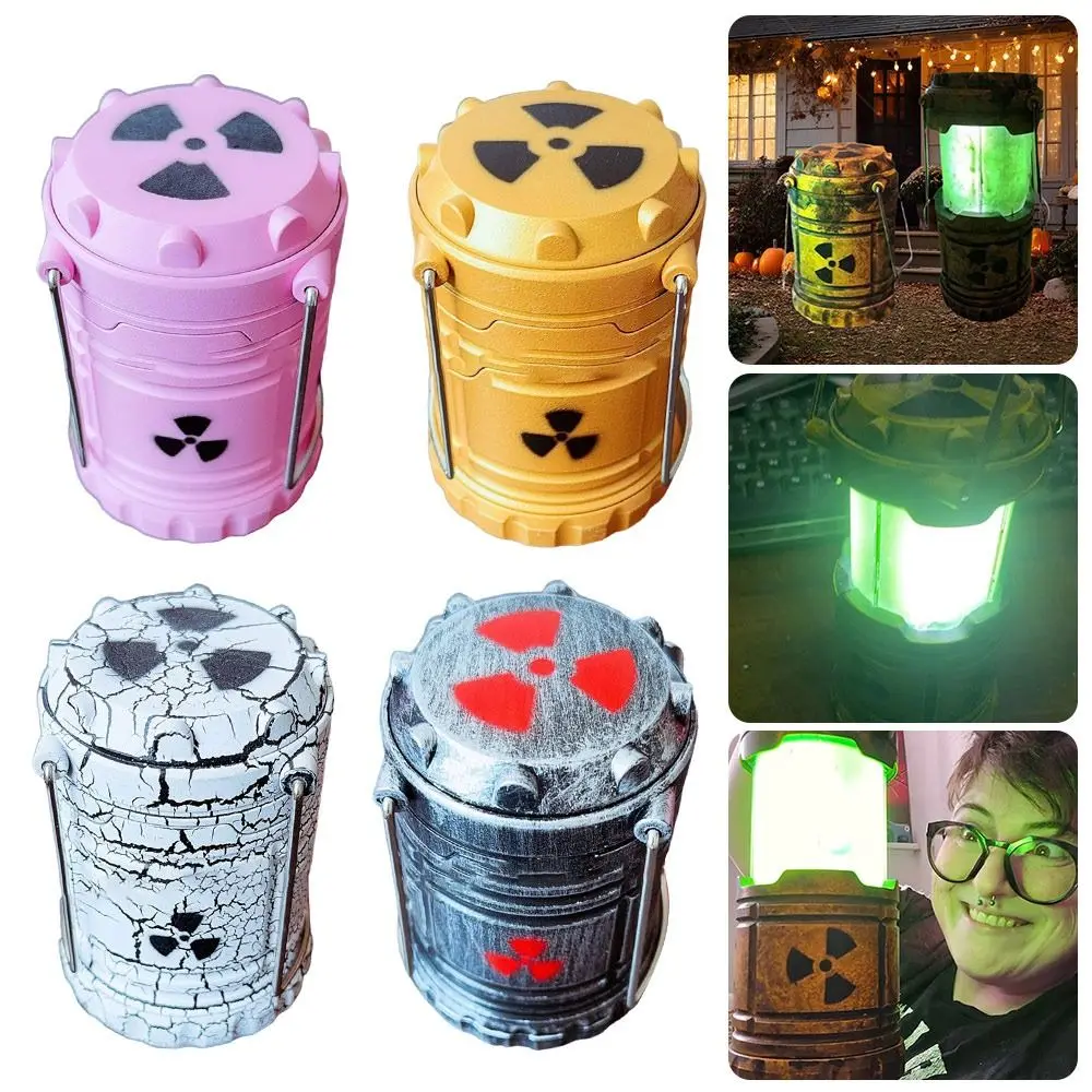 

Retro Halloween Novelty Lighting Lamp Miniatures Portable LED Light Camping Lamp Halloween Toy
