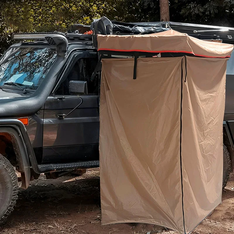 Car Side Shower Tent, Outdoor Fishing Tent, Waterproof Oxford Fabric—Ideal for Camping, Changing Clothes, and Privacy