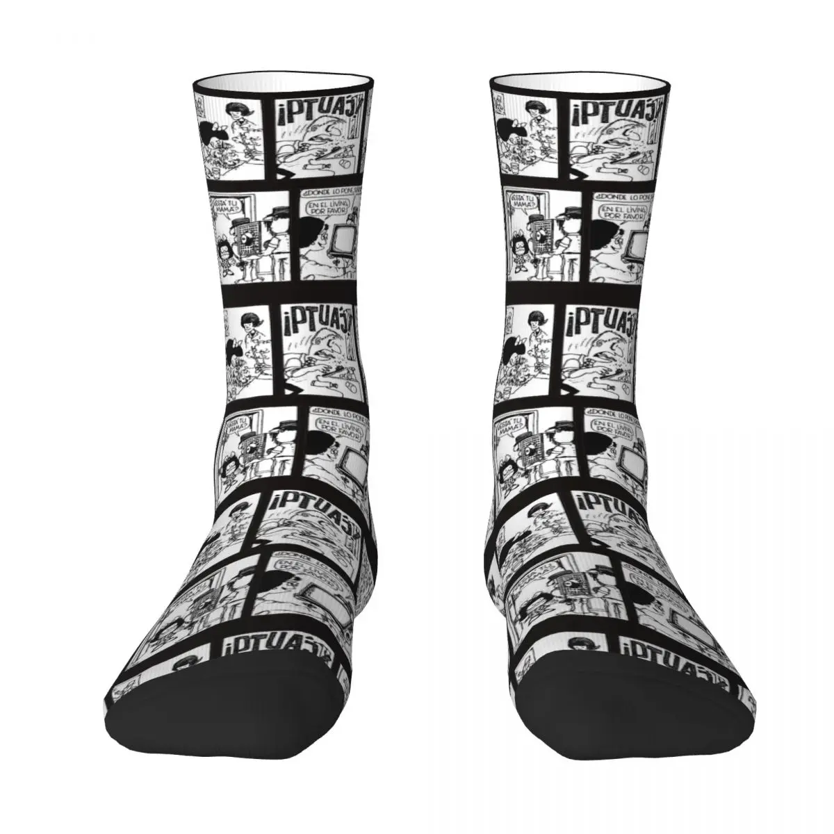 

Mafalda Collage Men Women Socks fashion Beautiful Spring, Summer, Autumn, and Winter Dressing Gifts