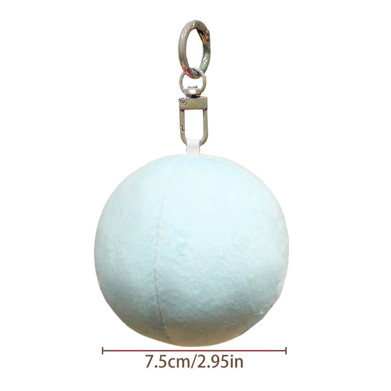 Solar System Decor 2.95 Inch Soft Hangable Stuffed Doll Plush Planet Ornaments For Handbag Coin Purse Jewelry Wallet Backpack