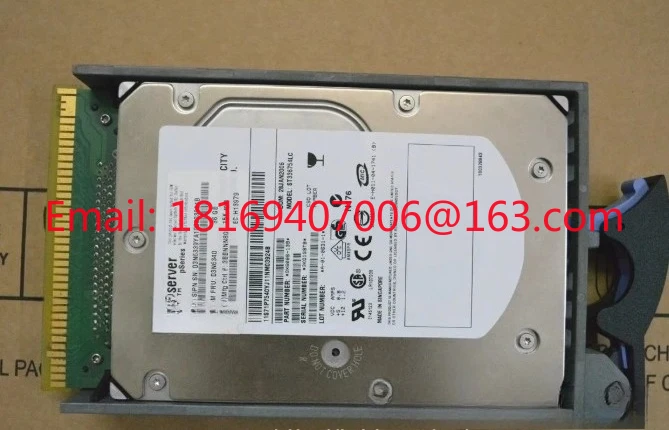 

for 1pcs RS6000 Hard Drive 36GB 03N6340 03N6339 80-pin SCSI 15K ST336754LC