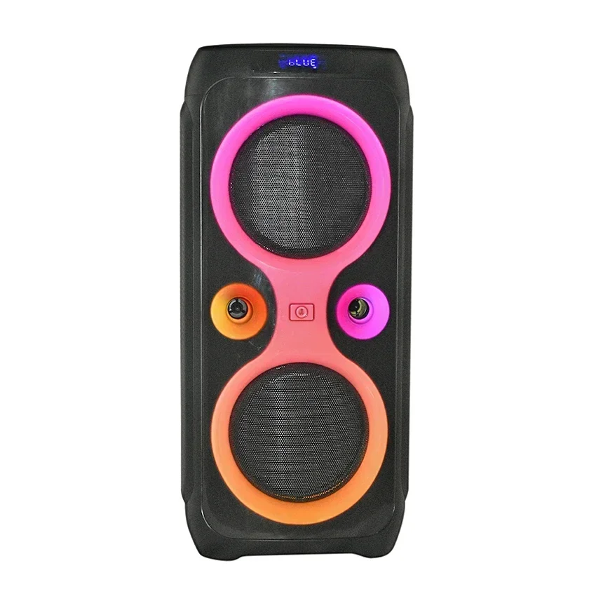 Huijie Stock 7 days delivery blue tooth portable speakers with microphone pa speaker boombox j-jbl super bass smart speaker