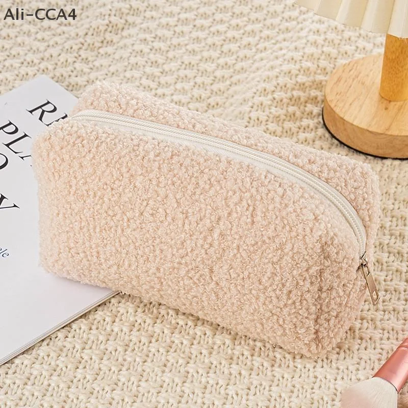 (YY) 1 قطعة 2025 جديد الشتاء أفخم القلم حقيبة مقلمة الصلبة سستة حقيبة للطلاب لوازم مكتبية 20*9 سنتيمتر #5