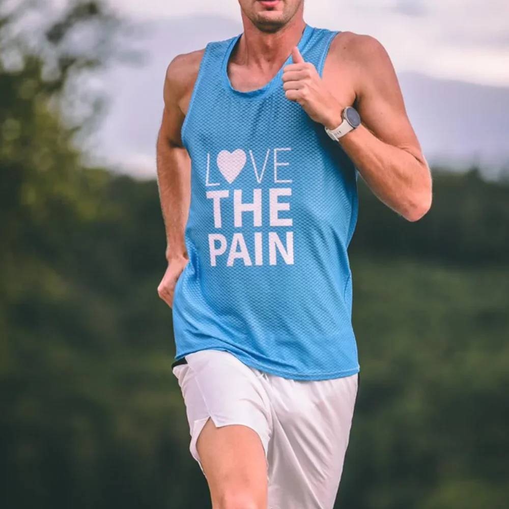 Sommer-Laufwesten für Herren, sportliche Weste, Weste zum Laufen, Basisschicht, Sicherheitsweste, Marathon-Unterhemd, schnell trocknende, elastische Weste