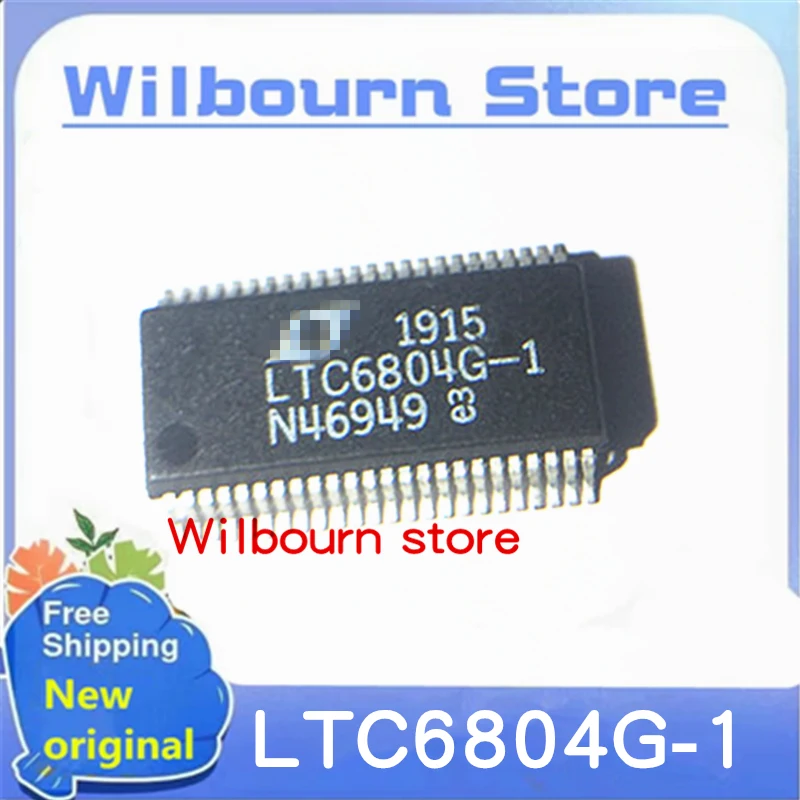 5PCS~20PCS/LOT 100% NEW LTC6804G-1 LTC6804HG-1 LTC6804IG-1 SSOP48 Multicell Battery Monitors