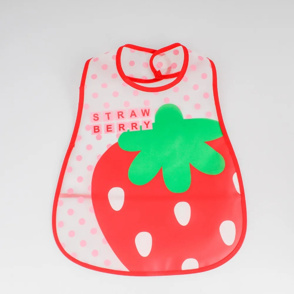 Adjustable Baby Bibs EVA Waterproof Lunch Feeding Bibs Baby Cartoon Feeding Cloth Children Baby Apron Babador Bandana