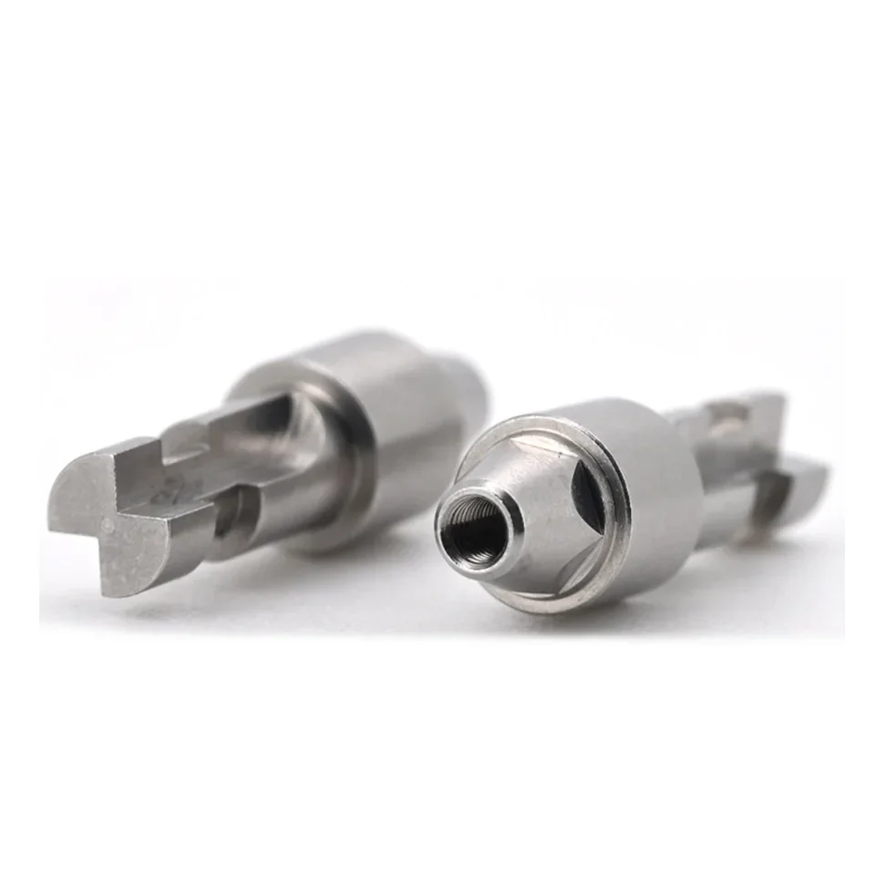 Multi Unit Dental Implant Laboratory Analog Titanium Replica Compatible Nobel Megagen Adin Prosthetic Dentistry Supplies 10Pcs