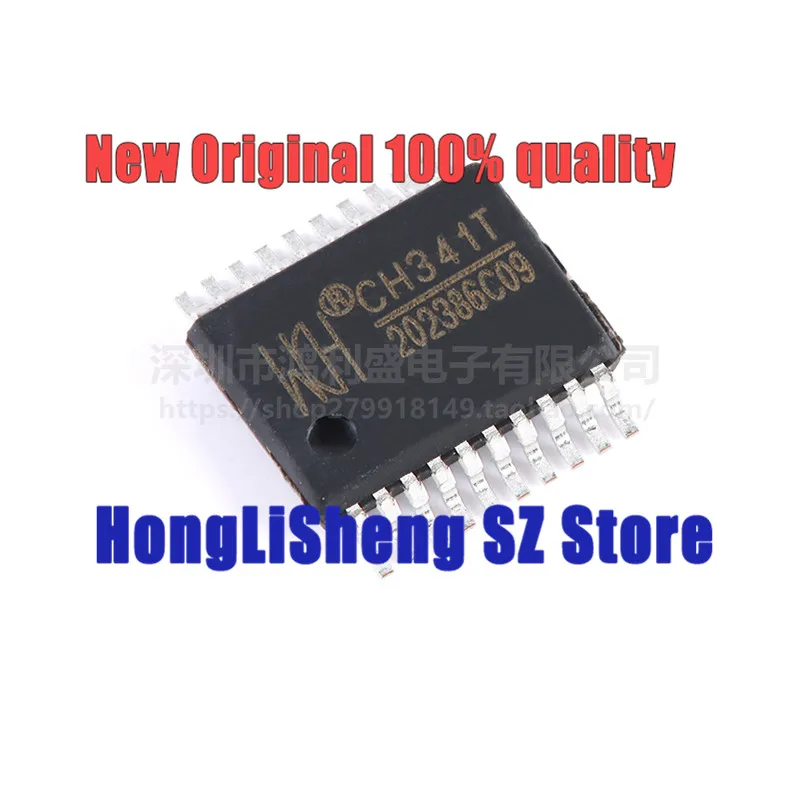 10pcs/lot CH341T CH341 SSOP20 Chipset 100% New&Original In Stock