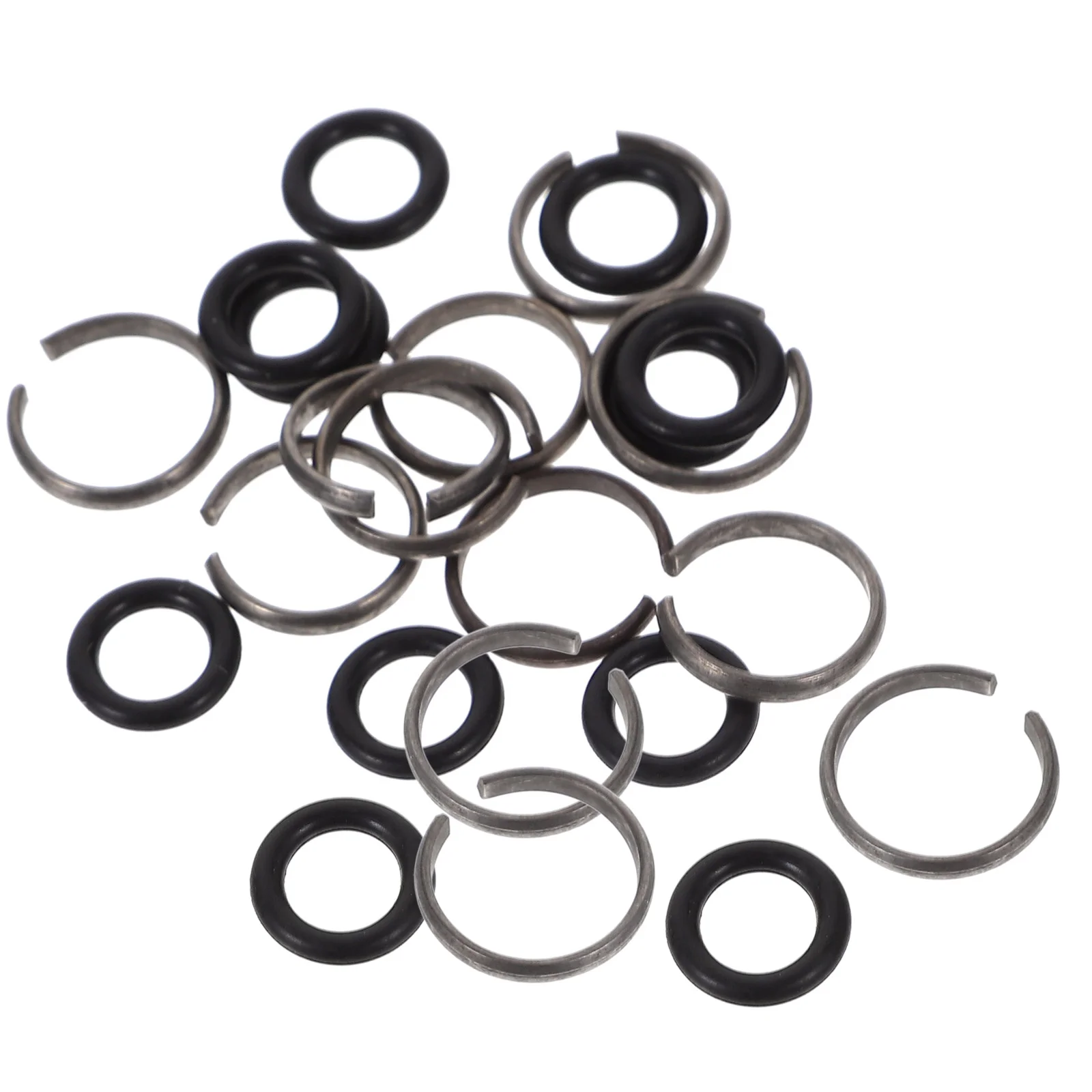 12 Sets Wrench Socket Ring For Impact Electric Retaining Rings Driver Parts Iron Rubber