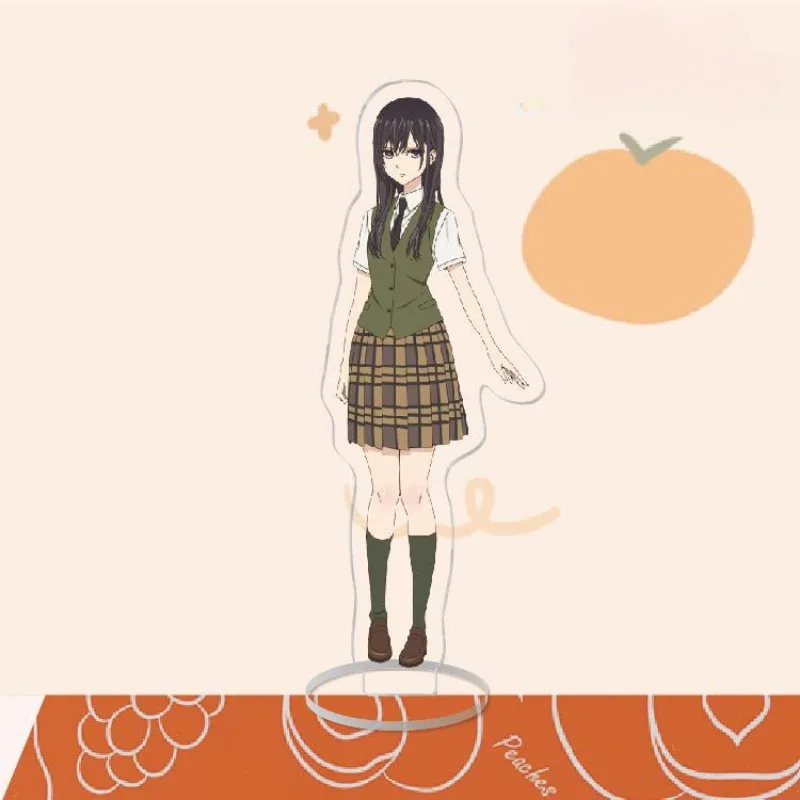 Citrus japonês anime periféricos completo acrílico suporte figuras ornamentos de mesa colecionáveis melhor presente de aniversário para namorada brinquedo