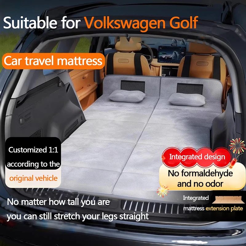 

Suitable for the rear car travel mattress of Volkswagen Golf The non-inflatable mattress is comfortable, breathable and odorless
