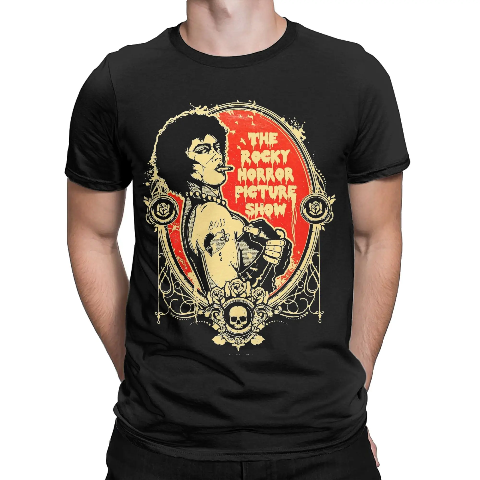 The Rockys Horror Picture movie Graphic Printing T Shirts Men Women  100% Cotton  Tee Shirt Clothing