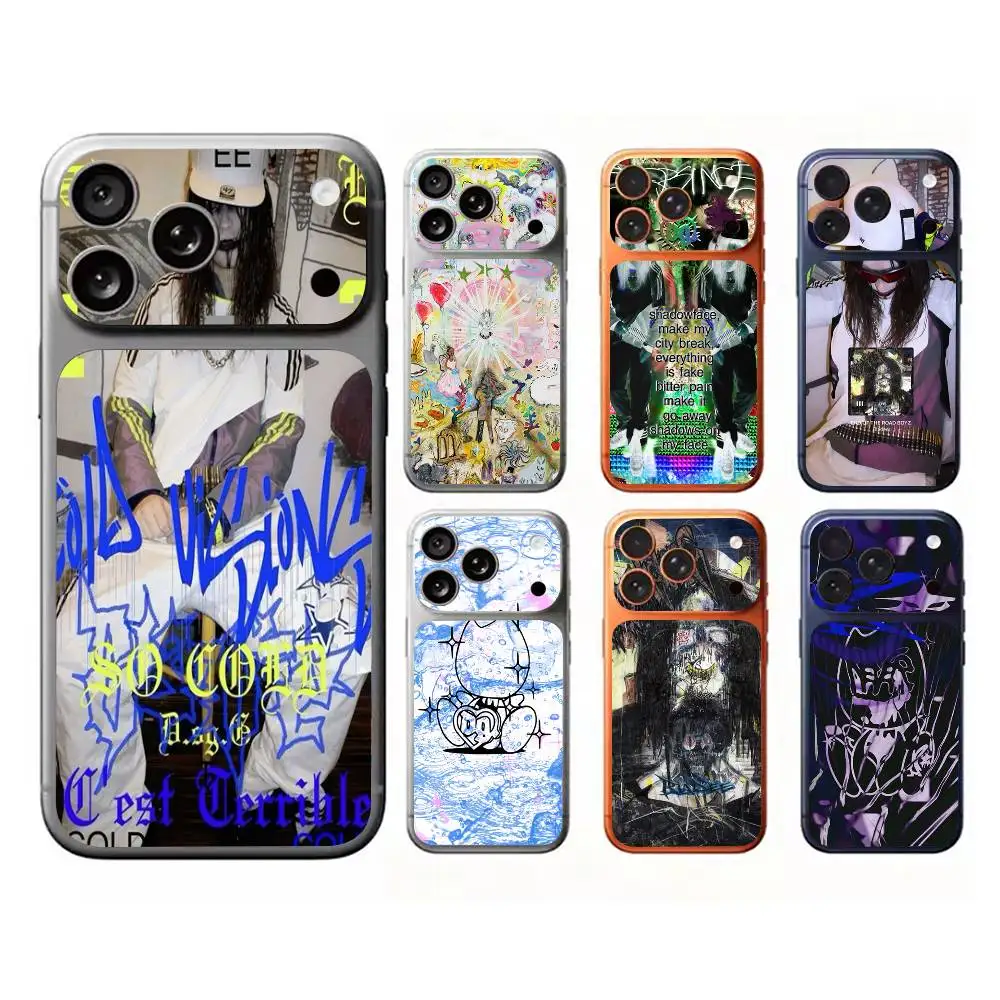 Bladee 333 Drain Gang IceDancer For IPhone 17 Pro/17 Pro Max Protective Film For Back, Camera(Not Phone Case)