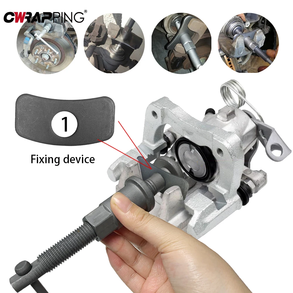 Car Repair Tool Set Brake Cylinder Adjustment Return Regulator Magnetic Driver Copper Tool Universal Auto Accessories 13pcs