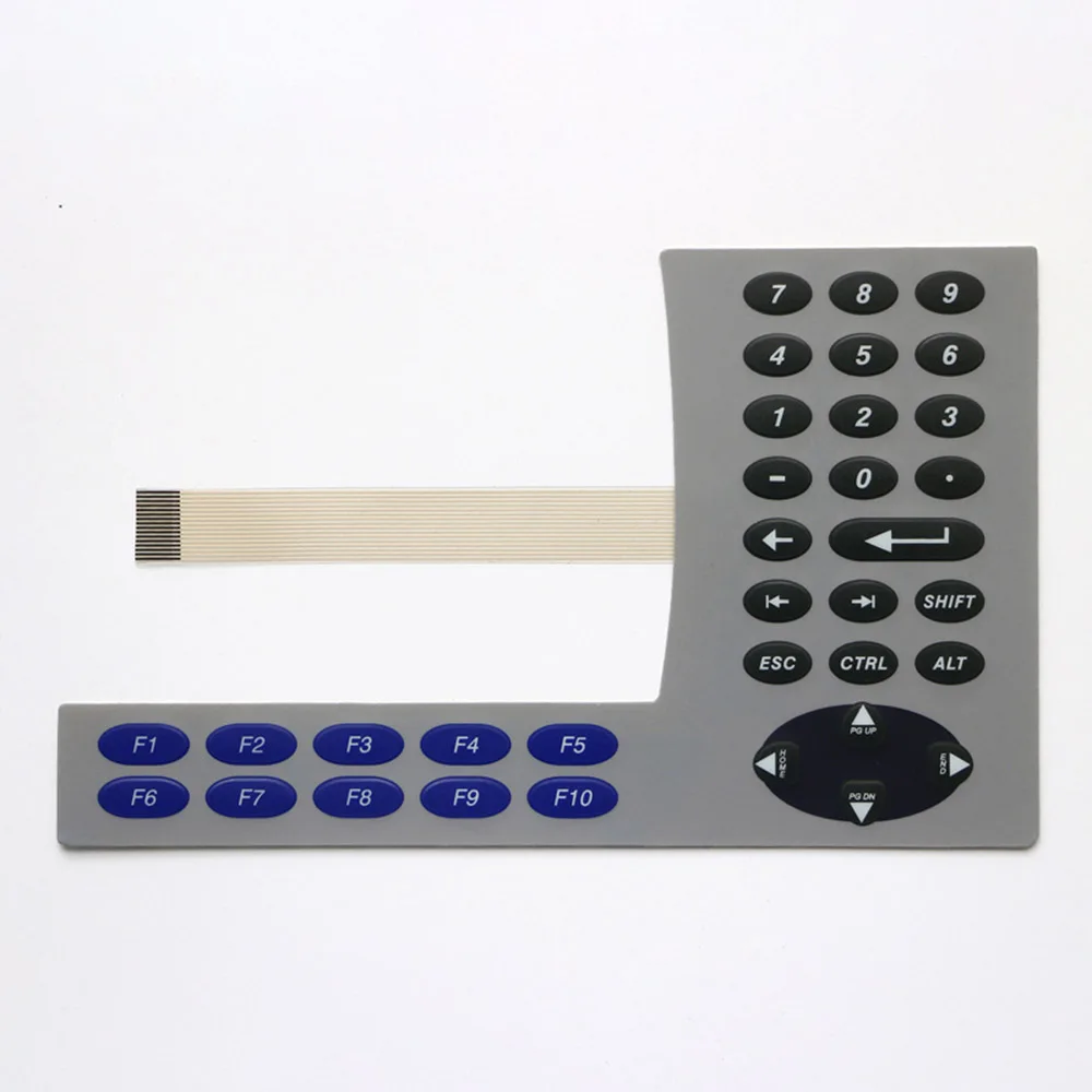 

New For 2711P-B6C5D 2711P-B6C5D8 Membrane Button Protective Film KeyPad Overlay