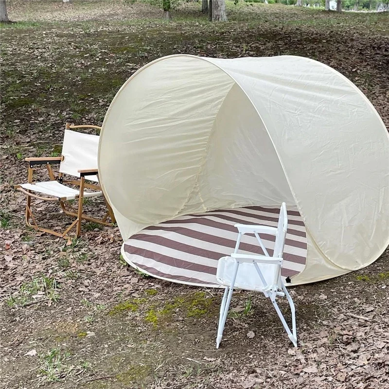 #Kids and Adults Outdoor Furniture One Second Open Beach Tent Extra Space Canopy for Camping for Kids