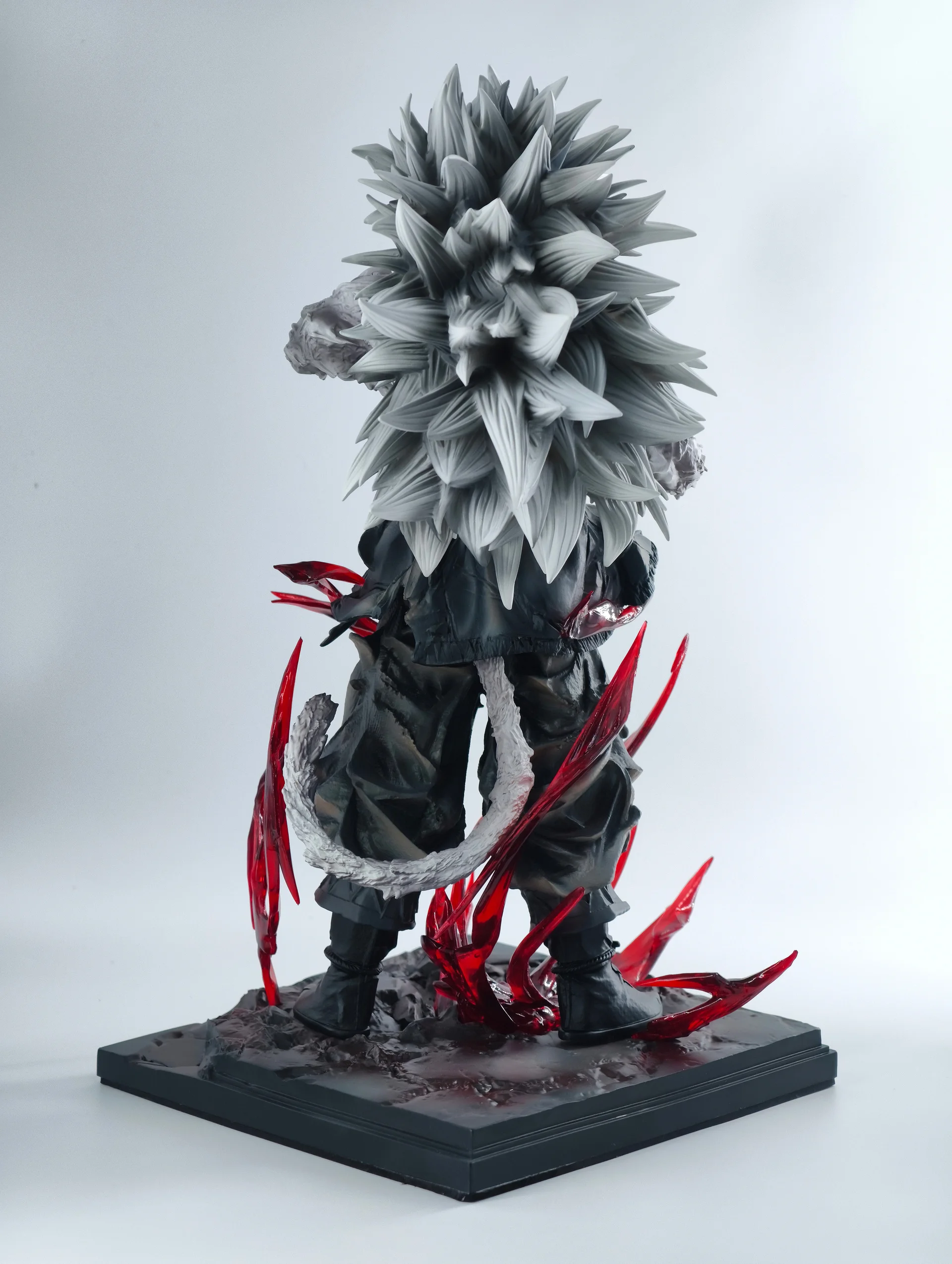 36cm Dragon Ball Super Saiyajin 5 Goku PVC-Statue Sammlerfigur Schreibtischdekoration Anime-Merchandise Trendiges Spielzeug Geschenk für Männer – Detail 4